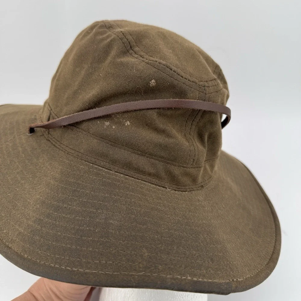 Dorfman Pacific Bucket Hat Size Medium Brown Bendable Indie Jones Style